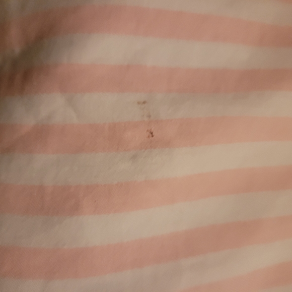 Victoria Secrets pink and white stripped pajama shirt - Picture 13 of 14